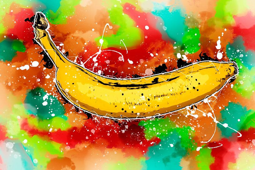 De banaan van Stephan Zaun