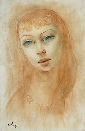 Moïse Kisling - Porträt einer Frau (ca. 1949)