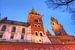 Kasteel Wawel in de schemering, Krakau, Klein-Polen, Polen, Europa van Torsten Krüger