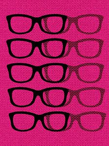Glasses Black & Pink sur Mr and Mrs Quirynen
