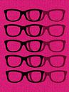Glasses Black & Pink von Mr and Mrs Quirynen Miniaturansicht