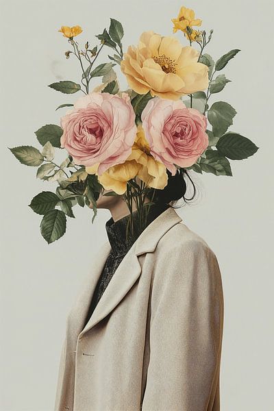 Blooming Thoughts in Cream by Studio BB
