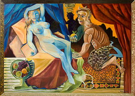 Zeus und Antiope von Jeroen Quirijns