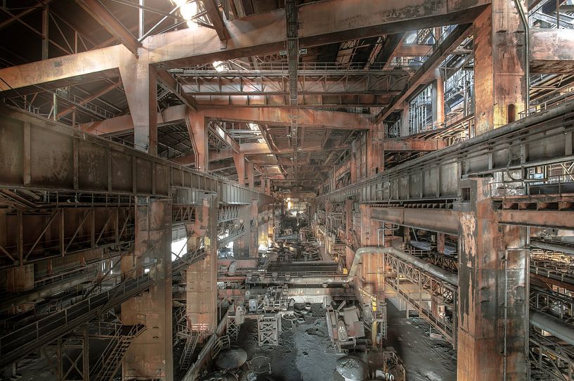 Steel factory Urbex by Olivier Photography