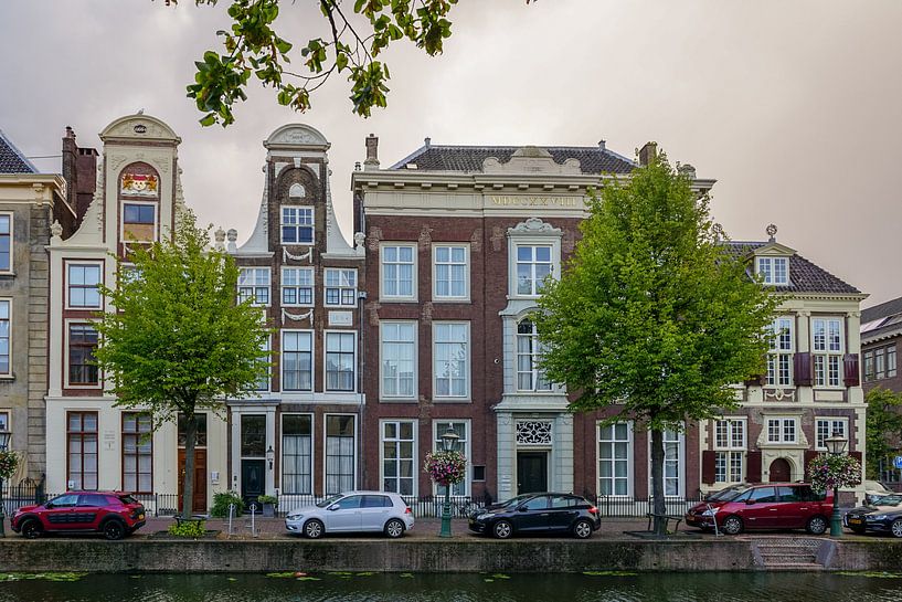 Langs het Rapenburg in Leiden van Dirk van Egmond