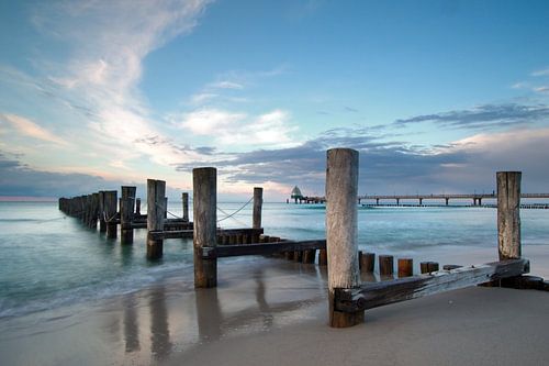 Jetty with pier