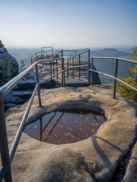 Mulattenkopf Lilienstein - Sächsische Schweiz / Elbsandsteingebirge von t.ART