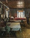 Josef Stoitzner, Rustikales Schlafzimmer, 1913 von Atelier Liesjes Miniaturansicht