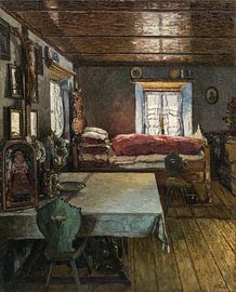 Josef Stoitzner, Rustic bedroom, 1913