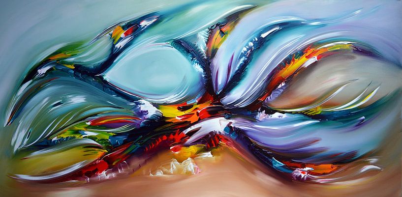 Blue Light by Gena Theheartofart