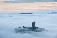 Rising from the morning mist