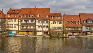 Bamberg aan de rivier Regnitz van Achim Prill