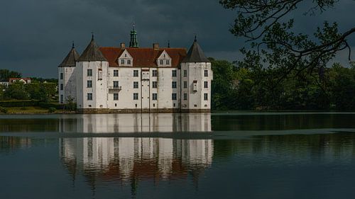 Kasteel Glücksburg in Sleeswijk-Holstein.