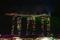 Marina Bay Sands laser show