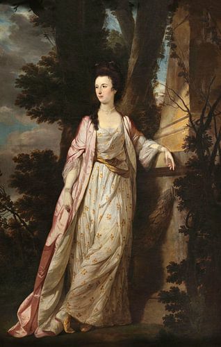 Portrait of Anne Hussey (Delaval), Lady Stanhope, Tilly Kettle