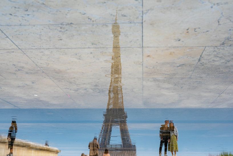 Reflet de la Tour Eiffel par Karsten Rahn
