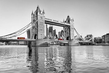 Tower Bridge in London by Dieter Meyrl