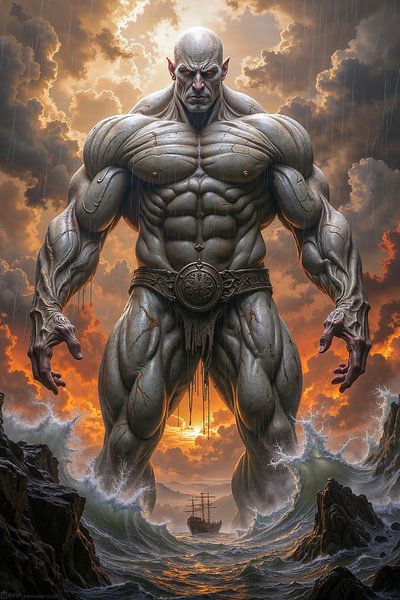 NEPHILIM: The Titan Created by the Angels by INFERAURUM