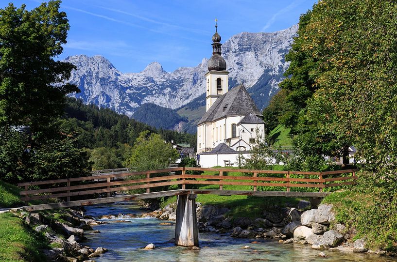 Ramsau bei Berchtesgaden  - Malerwinkel von Frank Herrmann