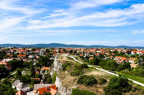 View over the city Veszprem in Hungary