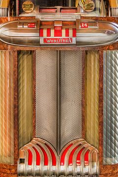 De Vintage Wurlitzer Jukebox van Martin Bergsma