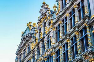 Grote Markt in Brussel van Scarlett van Kakerken