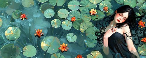 Whispered Secrets in Blue Depths