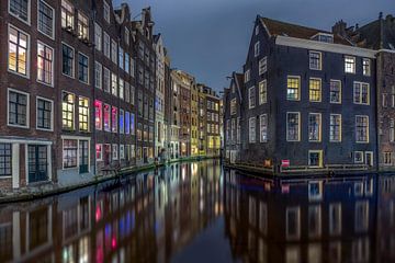 Amsterdam roze buurt van Dennisart Fotografie