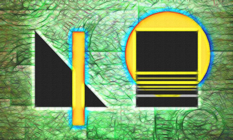 Geometric shapes by Karl-Heinz Lüpke