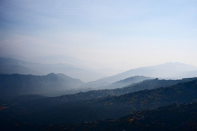 Panoramablick über die Dächer der Welt von Frank Photos