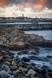 Alnes during a storm, Godøy, Norway by qtx