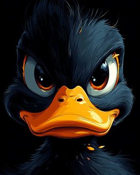  Dark Fury: Die intensive schwarze Ente