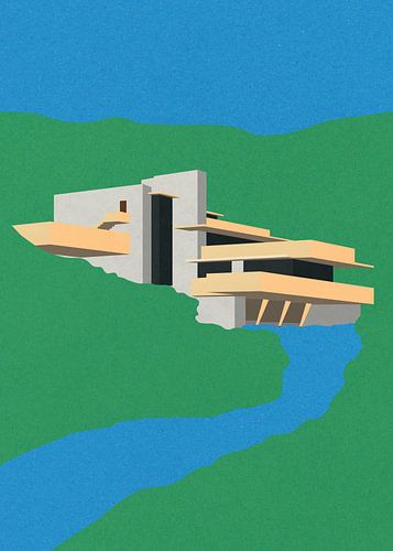 Frank Loyd Wright Vallend water