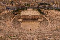 Römisches Theater in Amman, Jordanien von Bert Beckers Miniaturansicht
