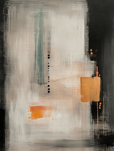 Ruhe und Rhythmus, modern abstrakt