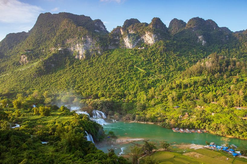 The Breathtaking Ban Gioc Waterfalls, Vietnam by Antwan Janssen