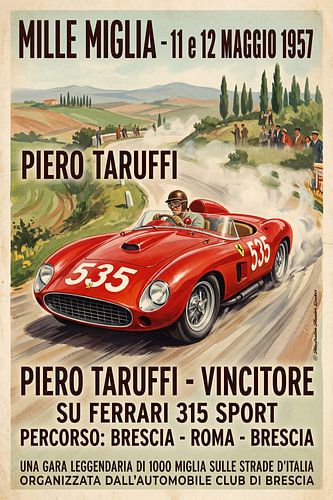 Piero Taruffi, 1957 Mille Miglia