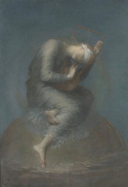 George Frederic Watts - Hope (1891) van Peter Balan