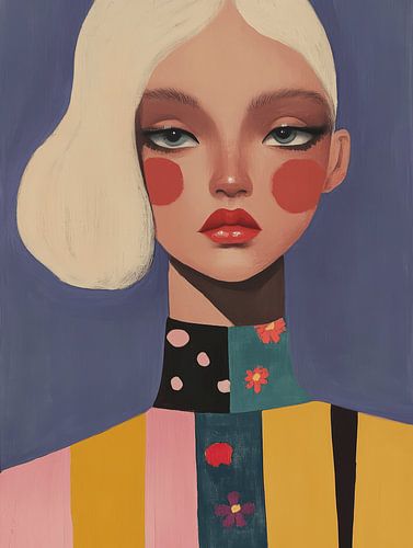 Portrait moderne "Bold Elegance&quot ;