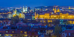 Ansicht über die alte Stadt in Prag, Tschechische Republik - 4 von Tux Photography