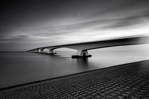 Zeelandbrücke, die längste Brücke der Niederlande, in der niederländischen Provinz Zeeland von gaps photography