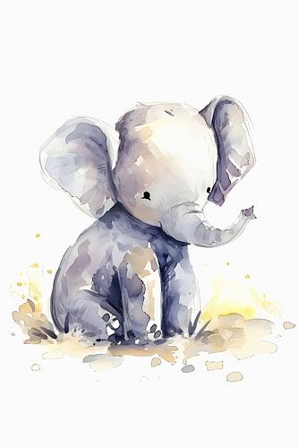 Petit bébé éléphant