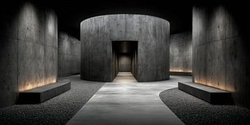 Der gerichtete Stillstand von Klaus Tesching - Art-AI