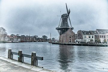 Windmill The Adriaan by Erik Reijnders