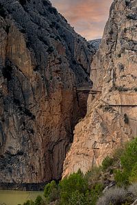 Chemin de randonnée El Caminito del Rey, Espagne.