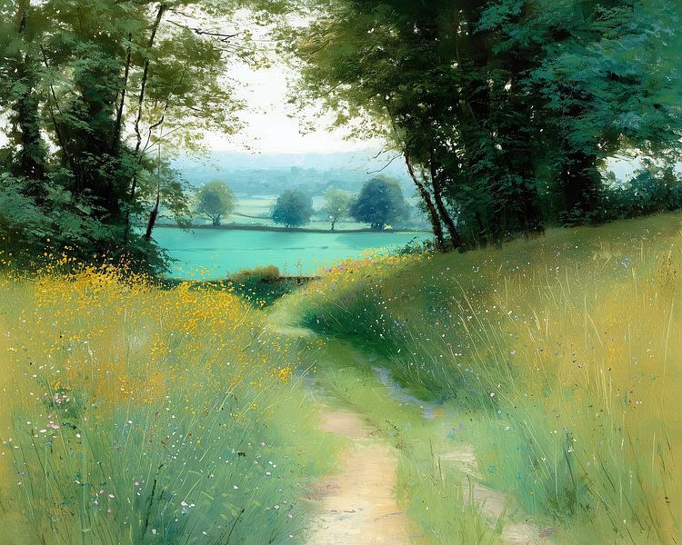 Flower meadow Echo by Art Whims