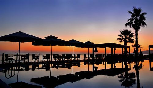 Zonsopgang in het paradijs