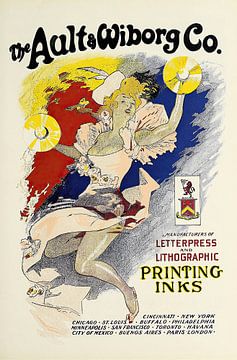 Jules Chéret - Ault and Wiborg, Ad. 089 (1890-1913) von Peter Balan
