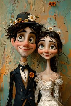 The Happy Couple 1 van Preet Lambon