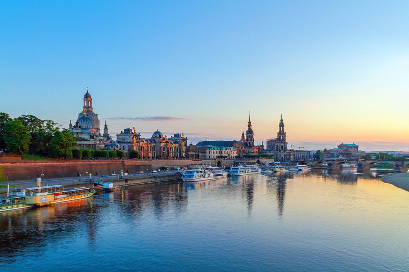 skyline of Dresden by Heiko Lehmann